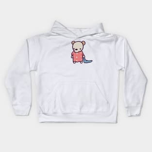 Polar Bear Cub's Bedtime Kids Hoodie